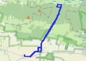 1 bieganie Kampinoski Park  - mapa trasy gps - bieganie