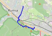 Trasa z dnia 2015-01-03 14:08 - mapa trasy gps - marsz