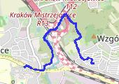 Trasa z dnia 2014-11-30 13:40 - mapa trasy gps - spacer