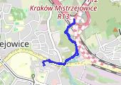 Trasa z dnia 2014-12-03 18:03 - mapa trasy gps - spacer