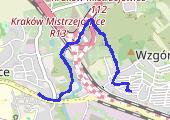 Trasa z dnia 2014-12-06 14:33 - mapa trasy gps - spacer