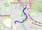 Trasa z dnia 2014-12-09 17:56 - mapa trasy gps - spacer