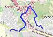 Trasa z dnia 2014-12-13 15:31 - mapa trasy gps - spacer