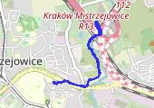 Trasa z dnia 2014-12-14 13:37 - mapa trasy gps - spacer