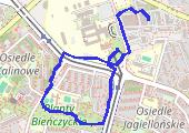 Trasa z dnia 2014-12-17 21:12 - mapa trasy gps - spacer