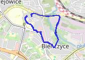 Trasa z dnia 2014-12-18 18:47 - mapa trasy gps - spacer