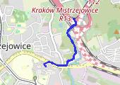 Trasa z dnia 2014-12-23 17:13 - mapa trasy gps - spacer