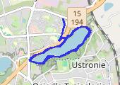 Trasa z dnia 2015-01-04 11:15 - mapa trasy gps - bieganie