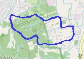z Funiem - mapa trasy gps - wędrówka