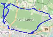 Trasa z dnia 2015-01-04 13:11 - mapa trasy gps - rower trekkingowy