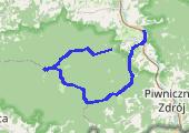 Rytro-Radziejowa-Rytro - mapa trasy gps - marsz