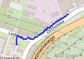 Trasa z dnia 2015-01-05 11:27 - mapa trasy gps - spacer