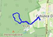 Trasa z dnia 2015-01-05 13:54 - mapa trasy gps - marsz
