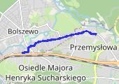 Trasa z dnia 2015-01-05 09:54 - mapa trasy gps - spacer