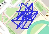 Trasa z dnia 2015-01-06 20:43 - mapa trasy gps - łyżwy