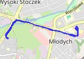 Trasa z dnia 2015-01-07 13:12 - mapa trasy gps - spacer