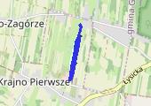 Stok narciarski Krajno - mapa trasy gps - narty