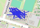Trasa z dnia 2015-01-09 21:11 - mapa trasy gps - łyżwy
