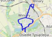 Trasa z dnia 2015-01-12 19:46 - mapa trasy gps - nordic walking