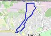 Trasa z dnia 2014-11-17 19:59 - mapa trasy gps - bieganie
