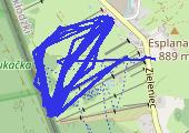 Trasa z dnia 2015-01-12 22:04 - mapa trasy gps - narty
