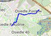 Trasa z dnia 2015-01-13 06:04 - mapa trasy gps - marsz