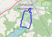 Trasa z dnia 2015-01-13 10:47 - mapa trasy gps - rower górski