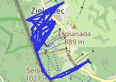 Trasa z dnia 2015-01-13 12:54 - mapa trasy gps - narty