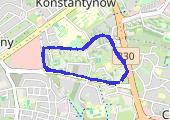 Trasa z dnia 2015-01-13 17:15 - mapa trasy gps - bieganie