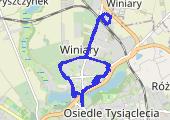 Trasa z dnia 2015-01-13 18:46 - mapa trasy gps - nordic walking