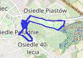 Trasa z dnia 2015-01-13 18:46 - mapa trasy gps - bieganie