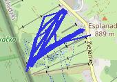 Trasa z dnia 2015-01-13 19:57 - mapa trasy gps - narty