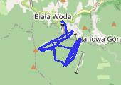 Trasa z dnia 2015-01-14 13:13 - mapa trasy gps - narty