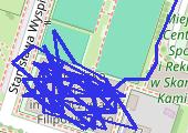 Trasa z dnia 2015-01-14 15:51 - mapa trasy gps - łyżwy