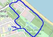 Trasa z dnia 2015-01-14 19:08 - mapa trasy gps - bieganie