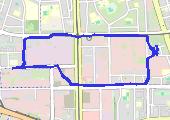 Trasa z dnia 2015-01-13 17:01 - mapa trasy gps - marsz