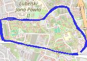 Trasa z dnia 2015-01-15 17:11 - mapa trasy gps - bieganie