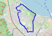 Trasa z dnia 2015-01-15 20:00 - mapa trasy gps - rower miejski