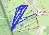 Trasa z dnia 2015-01-15 21:54 - mapa trasy gps - narty