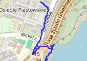 Trasa z dnia 2015-01-16 16:14 - mapa trasy gps - spacer