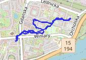 Trasa z dnia 2015-01-17 16:34 - mapa trasy gps - spacer