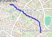 Trasa z dnia 2015-01-18 10:56 - mapa trasy gps - marsz