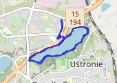 Trasa z dnia 2015-01-18 10:12 - mapa trasy gps - bieganie