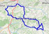 Trasa z dnia 2015-01-18 13:06 - mapa trasy gps - rower szosowy