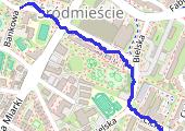 Trasa z dnia 2015-01-18 13:24 - mapa trasy gps - marsz