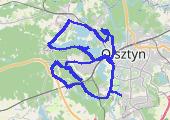 Trasa z dnia 2015-01-18 15:34 - mapa trasy gps - rower górski