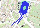 Trasa z dnia 2015-01-18 17:38 - mapa trasy gps - bieganie