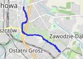 Trasa z dnia 2012-12-21 20:58 - mapa trasy gps - motocykl