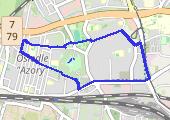 kółko-marszobieg - mapa trasy gps - marsz