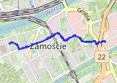 Trasa z dnia 2015-01-19 08:20 - mapa trasy gps - nordic walking